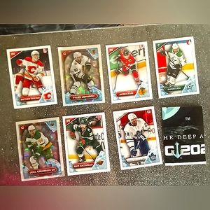 21'-22' Topps NHL Sticker Album cards